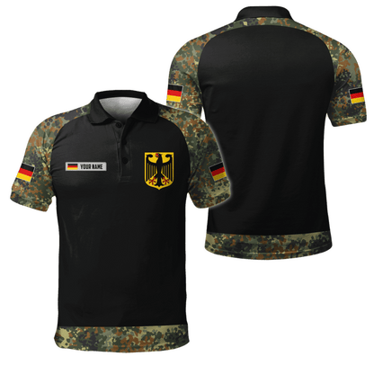 Personalized name German Army Hoodie 3D All Over Printed Unisex Shirts
