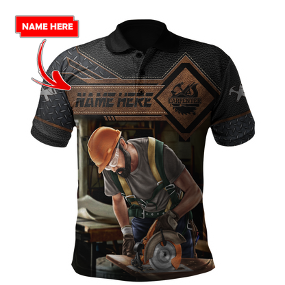 Personalized Name Carpenter 3D All Over Printed Unisex Shirts Ver 3