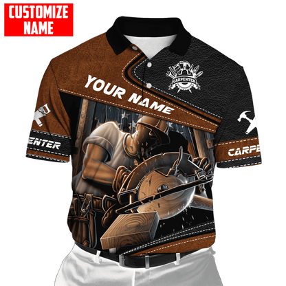 Tmarc Tee Personalized Name Carpenter 3D All Over Printed Unisex Shirts Ver 6