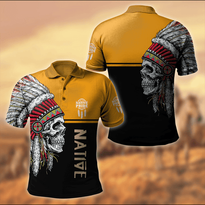 Native American3D All Over Printed Unisex Shirts