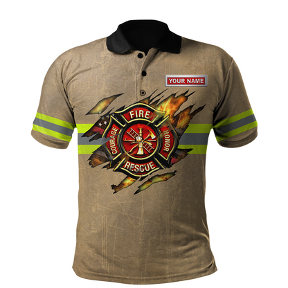 Customize Name Firefighter Hoodie For Men And Women MH22032102