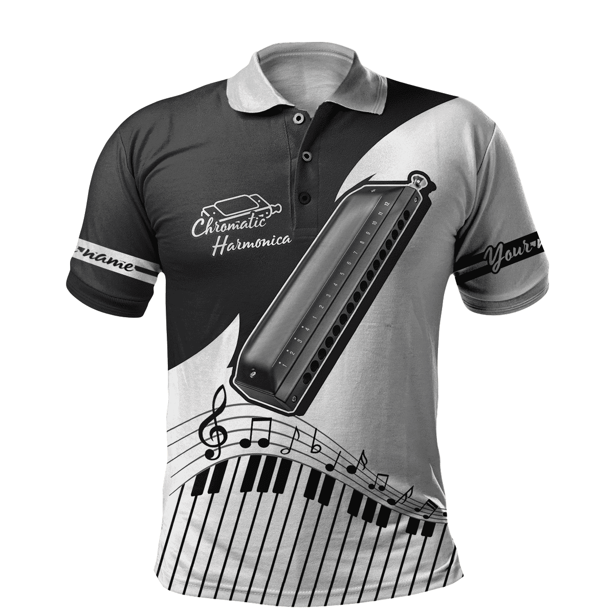 Personalized Harmonica Music 3D Printed Unisex Shirt HHT10072120