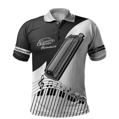 Personalized Harmonica Music 3D Printed Unisex Shirt HHT10072120