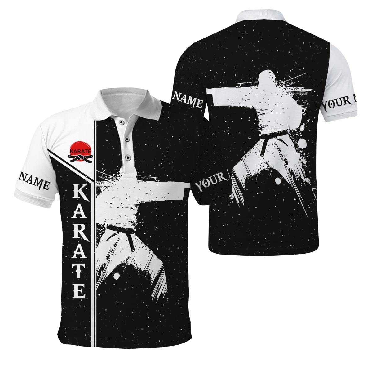 Customize Name Karate Hoodie For Men And Women TNA18032104