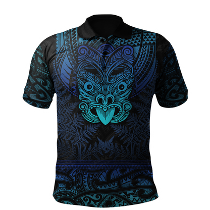 Maori Haka Dance Blue 3D Printed Unisex Shirts
