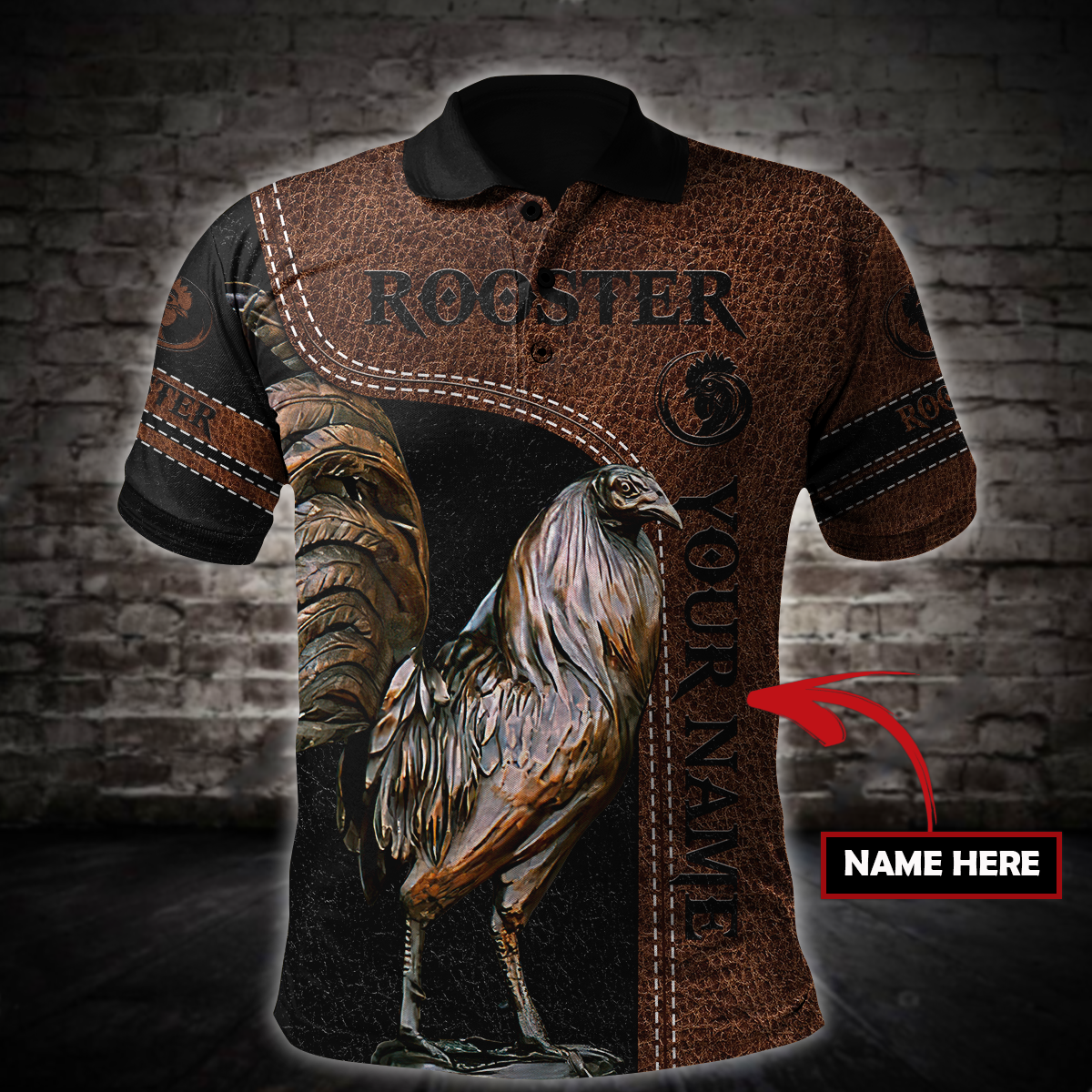 Personalized Rooster 3D Printed Unisex Shirts TNA28042103