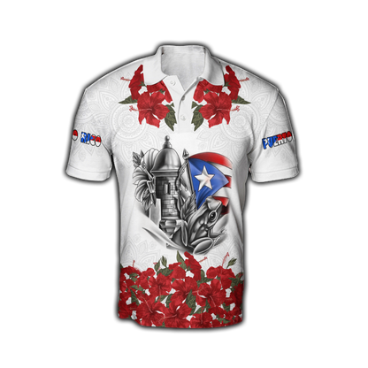 Manga Flower Puerto Rico Hoodie For Men And Women