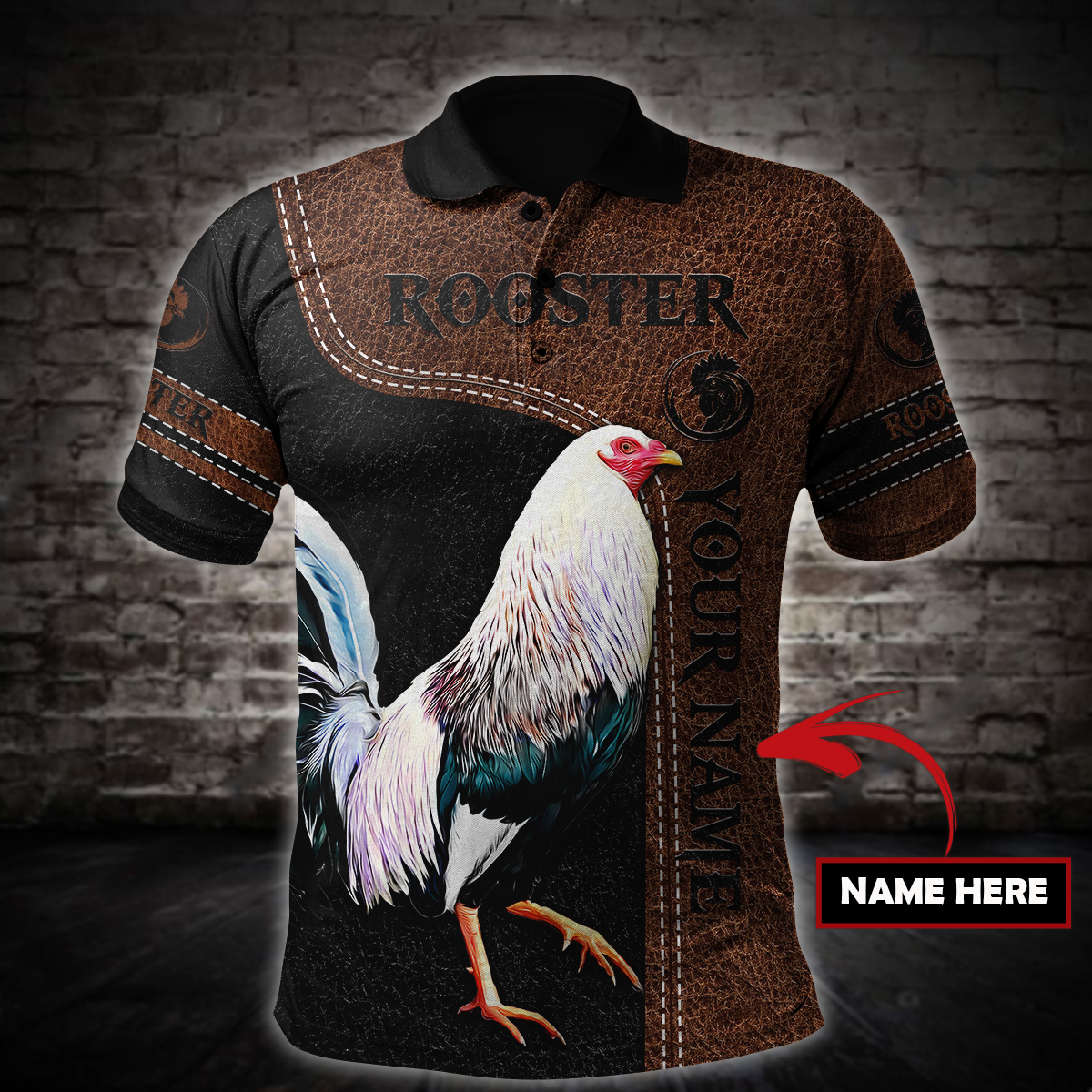 Personalized Rooster 3D Printed Unisex Shirts TNA05052103VH