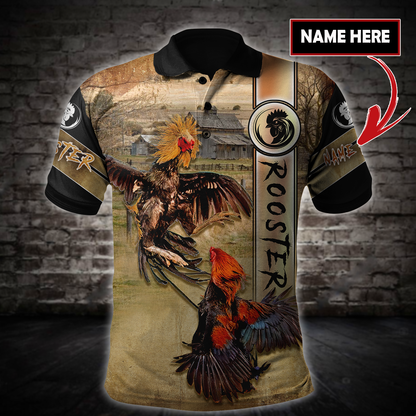 Personalized Rooster Fighting 3D Printed Unisex Shirts TNA05052105