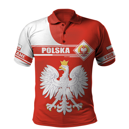 Personalized Polska 3D All Over Printed Unisex Hoodie New