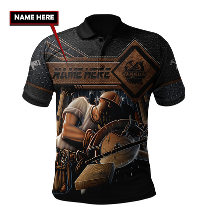Personalized Name Carpenter 3D All Over Printed Unisex Shirts Ver 2