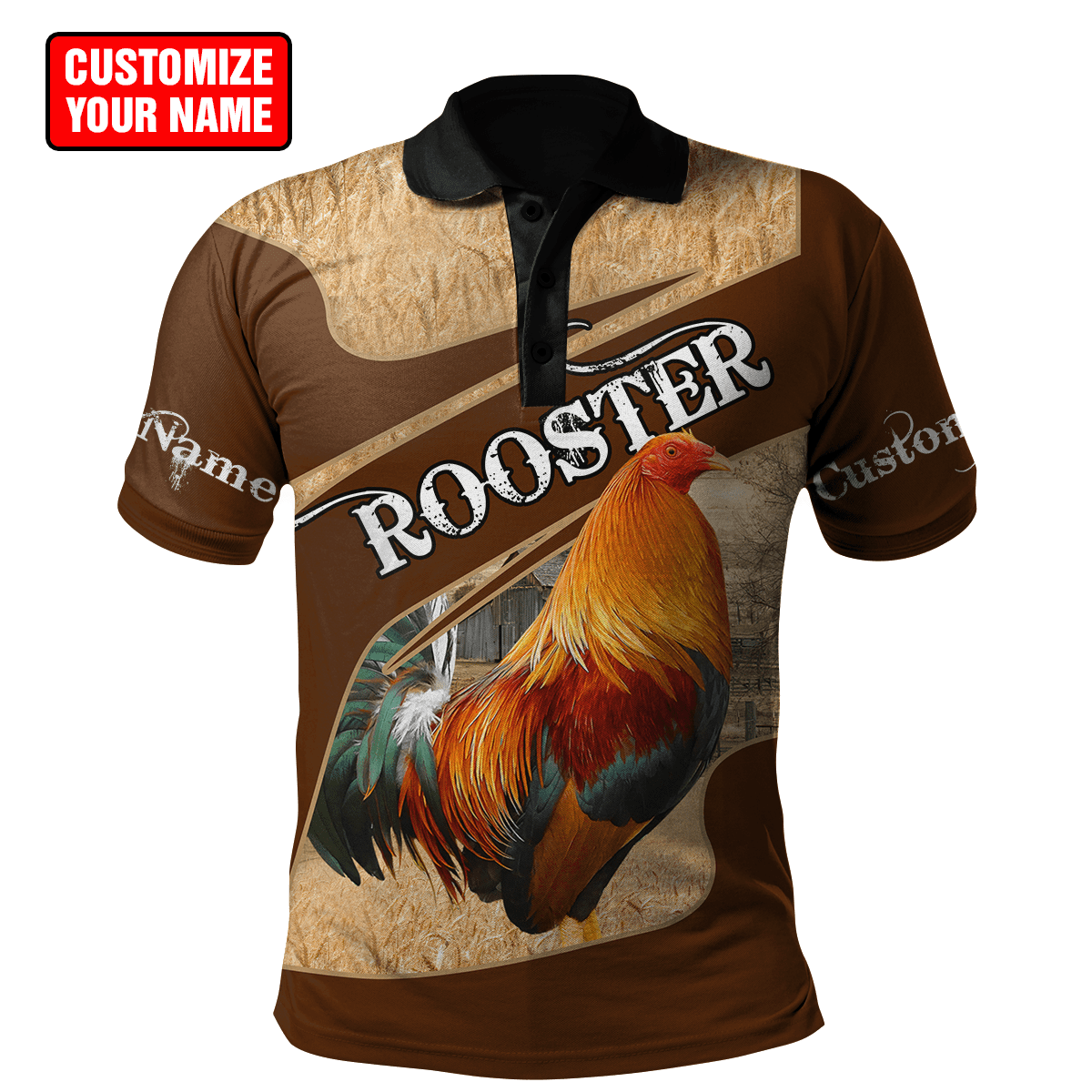 Personalized Rooster 3D Printed Unisex Shirts DD04062103