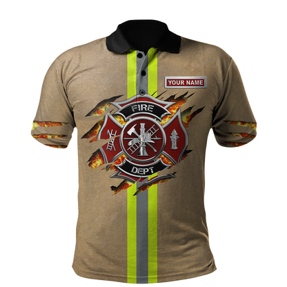 Customize Name Firefighter Hoodie Shirts For Men And Women