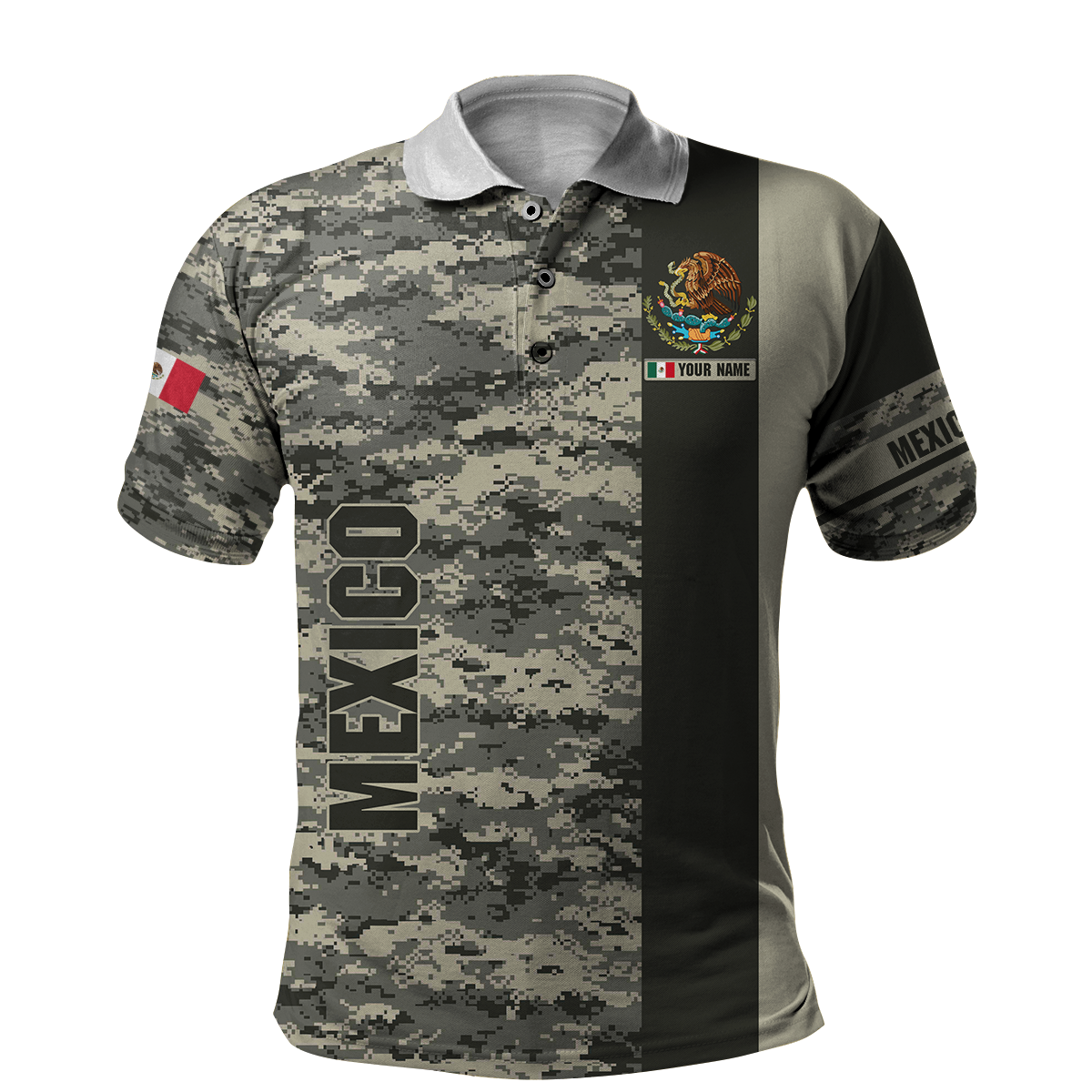 Personalized Mexican 3D All Over Printed Unisex Hoodie