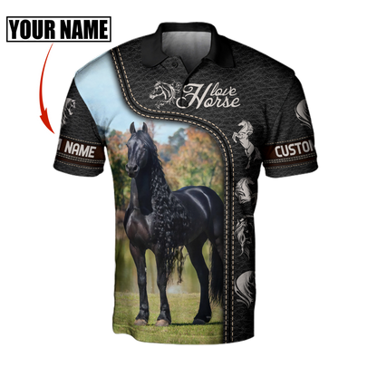 Personalized Name Premium Horse 3D All Over Printed Unisex Shirts CB