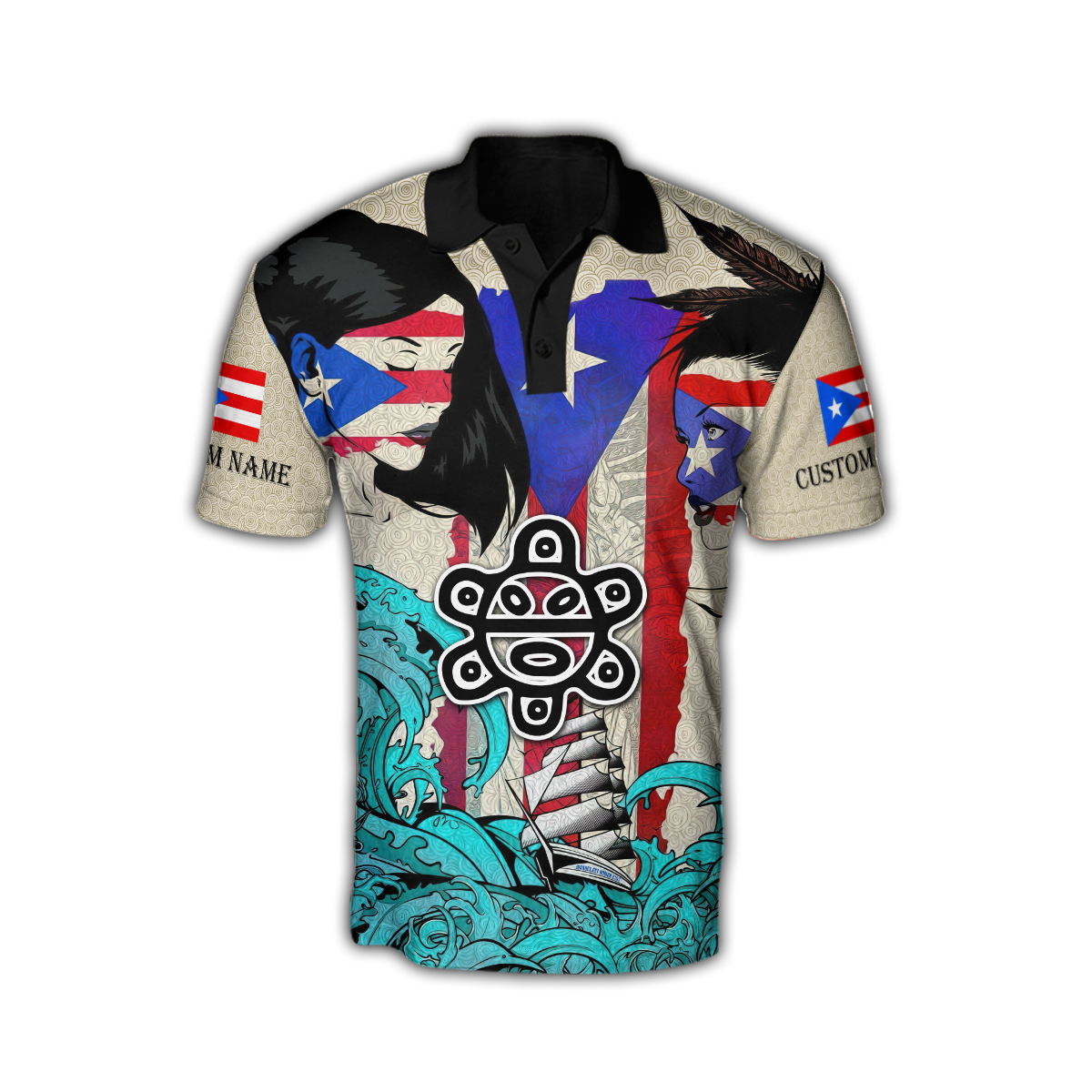 Custom Name Sweet Girls Puerto Rico Hoodie For Men And Women