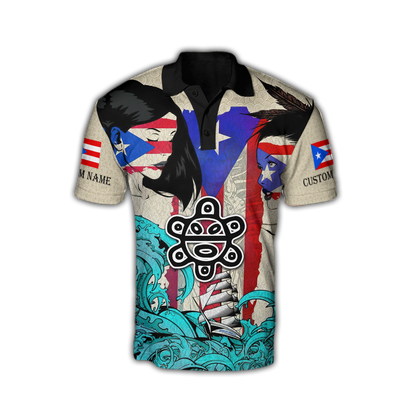 Custom Name Sweet Girls Puerto Rico Hoodie For Men And Women