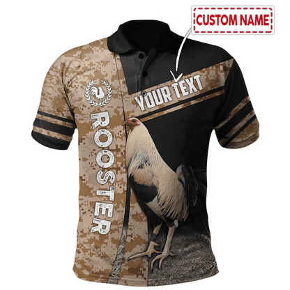 Personalized Rooster 3D Printed Unisex Shirts HHT03062102
