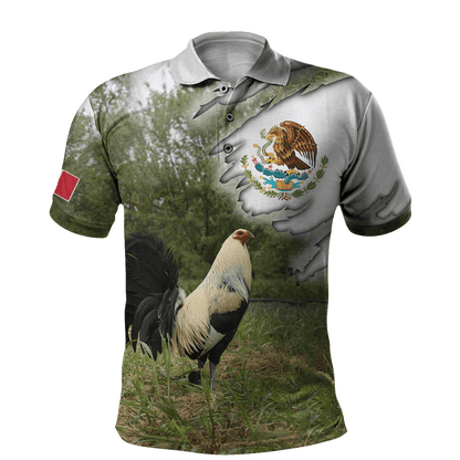 Mexican Rooster 3D Printed Unisex Shirts HHT13052107