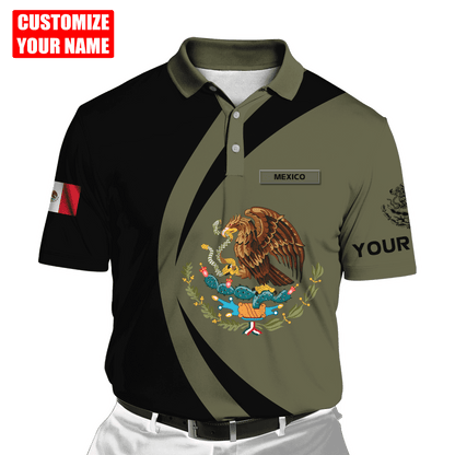 Personalized Name Mexico 3D All Over Printed Unisex Shirts Pi12072107
