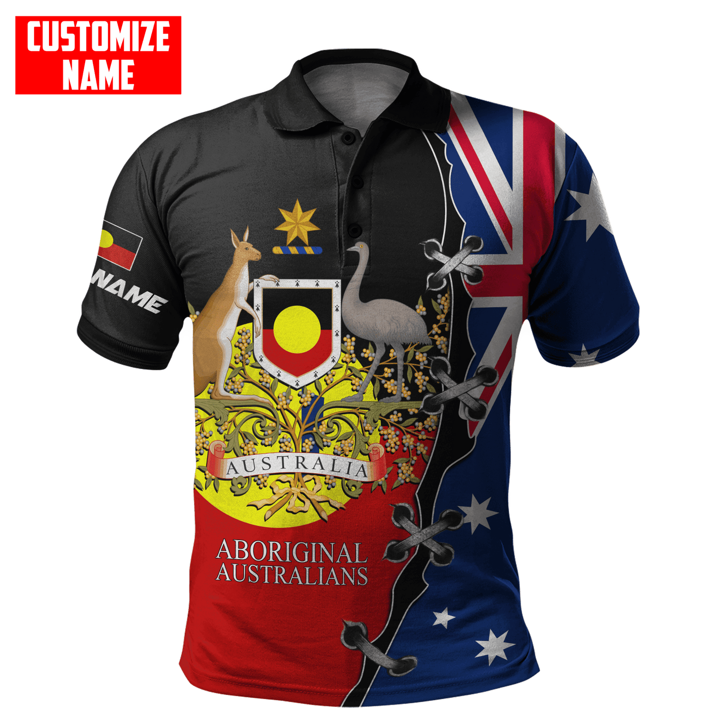 Personalized Name Australia 3D All Over Printed Unisex Shirts