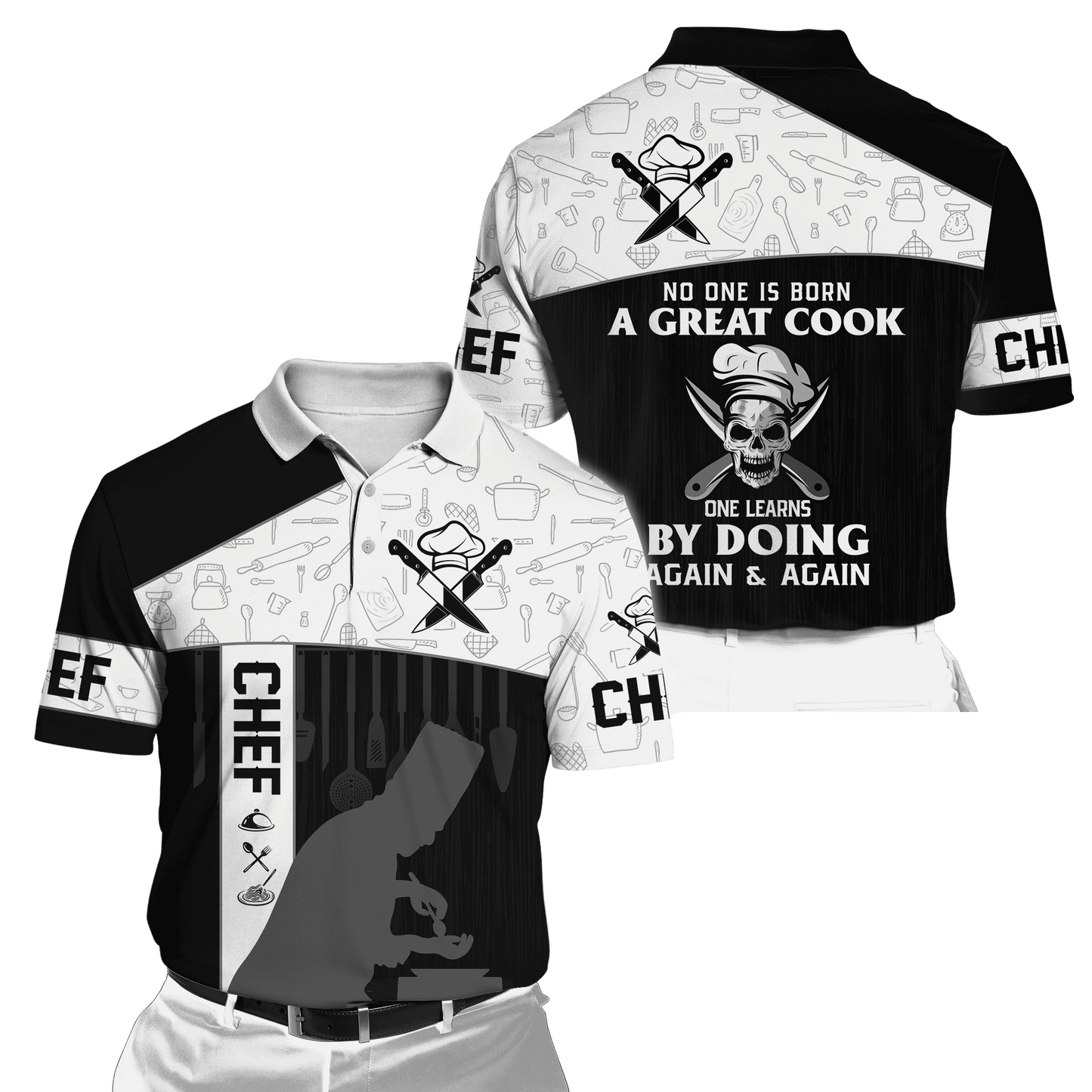 Master Chef 3D Over Printed Unisex Shirt