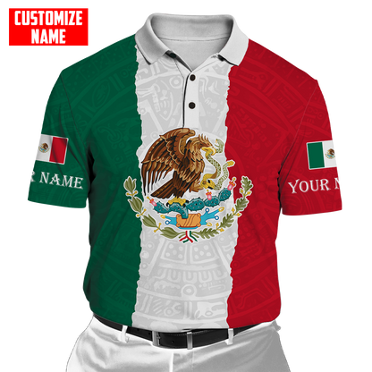 Personalized Name Mexico 3D All Over Printed Unisex Shirts DQB10072101