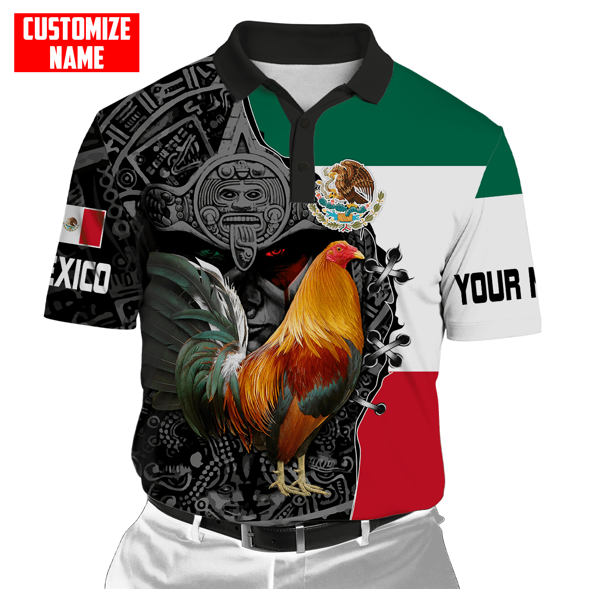 Personalized Rooster 3D Printed Unisex Shirt DA10072005VH