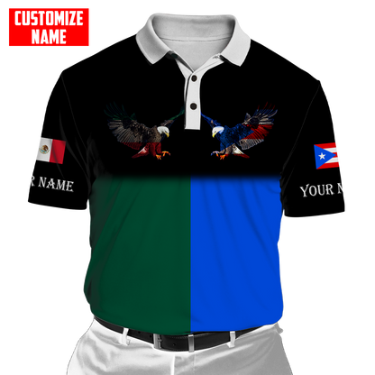 Persionalized Mexico 3D All Over Printed Unisex Shirts DQB23062103