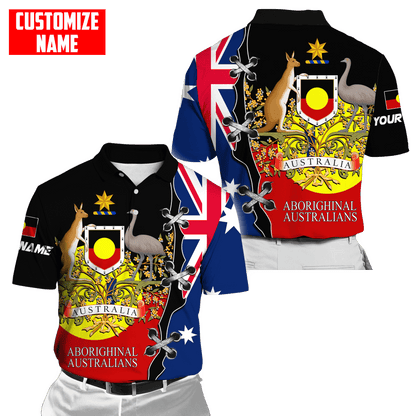Personalized Name Australia 3D All Over Printed Unisex Shirts