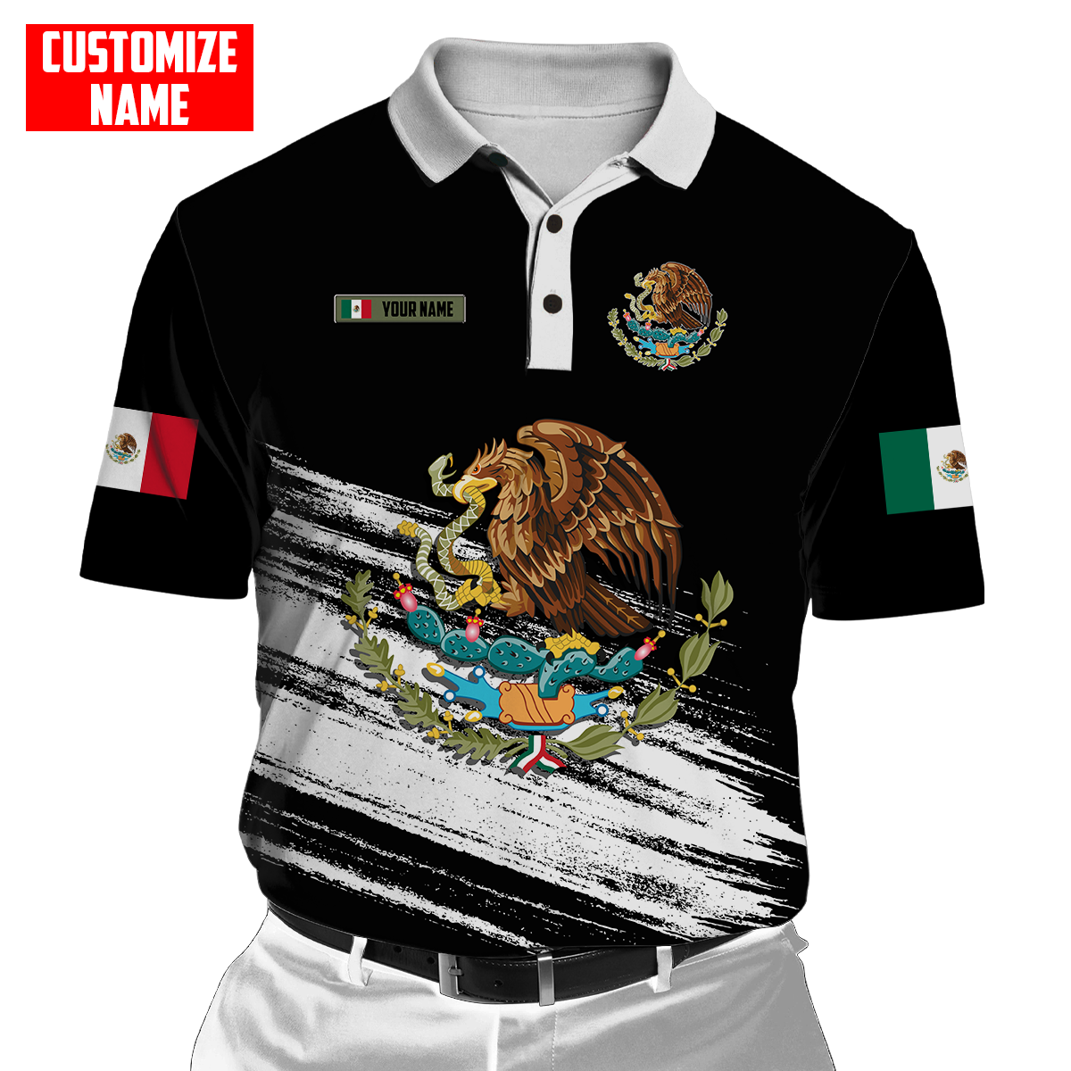 Persionalized Mexico 3D All Over Printed Unisex Shirts DQB23062101
