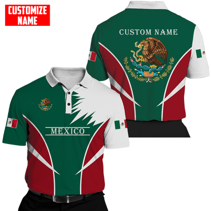 Personalized Name Mexico 3D All Over Printed Unisex Shirts DQB06072101