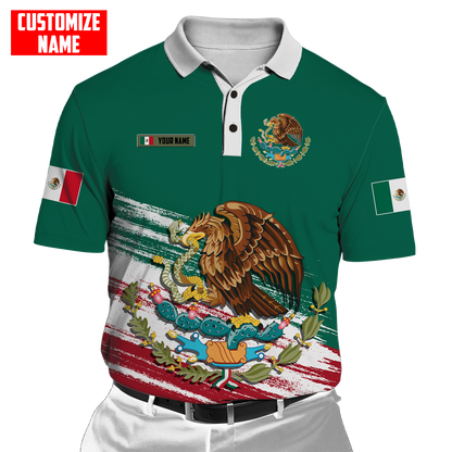 Persionalized Mexico 3D All Over Printed Unisex Shirts
