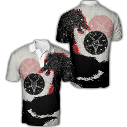 Satanic Wolf Hoodie For Men And Women