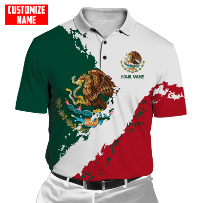 Persionalized Mexico 3D All Over Printed Unisex Shirts