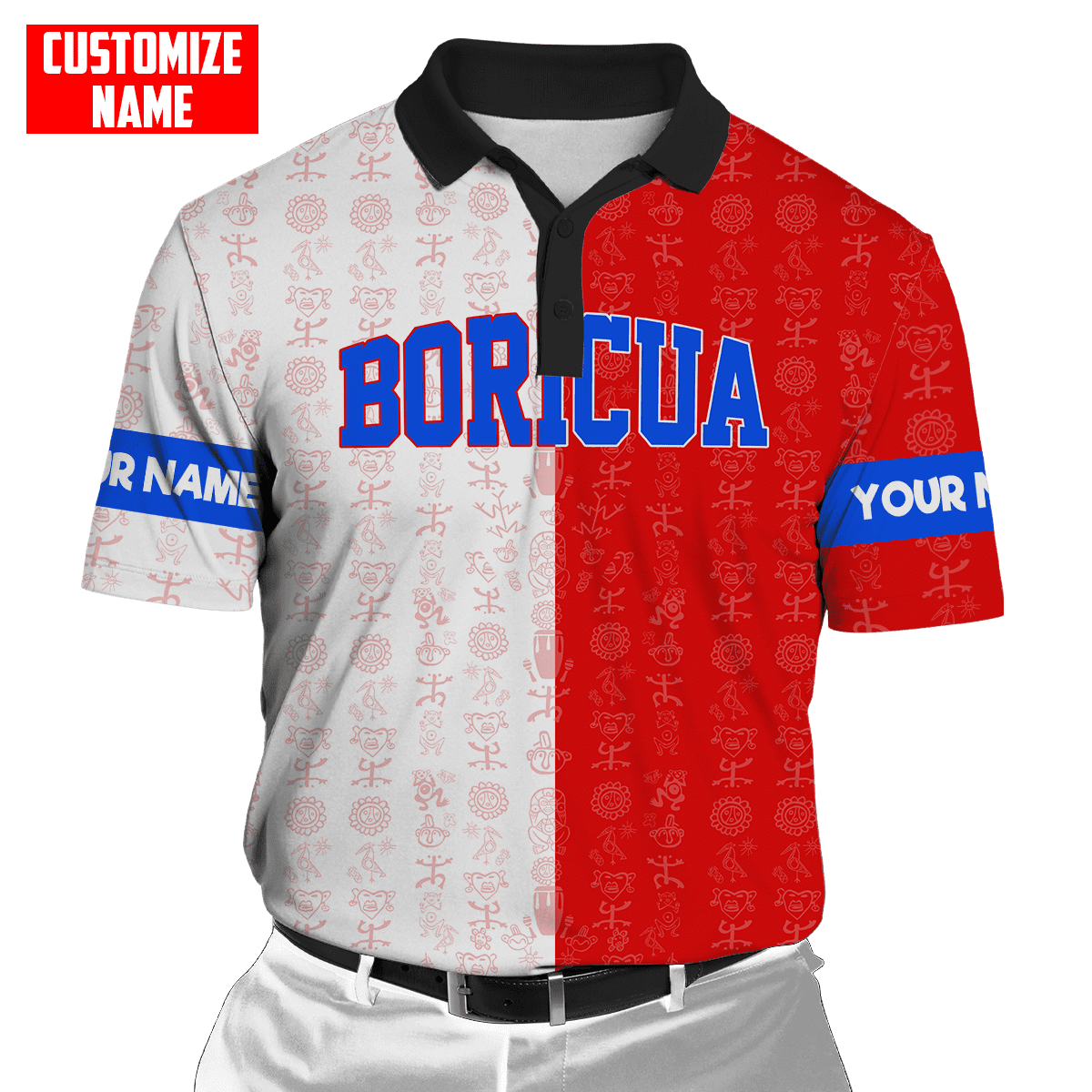 Customize Name Boricua Puerto Rico Hoodie For Men And Women