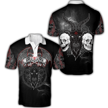 Satanic Skull Symbols Hoodie For Men And Women
