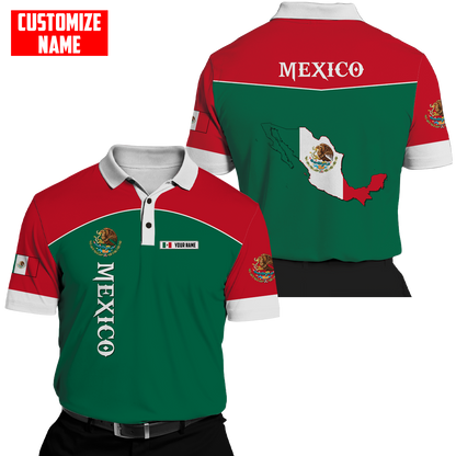Persionalized Mexico 3D All Over Printed Unisex Shirts DQB26062102