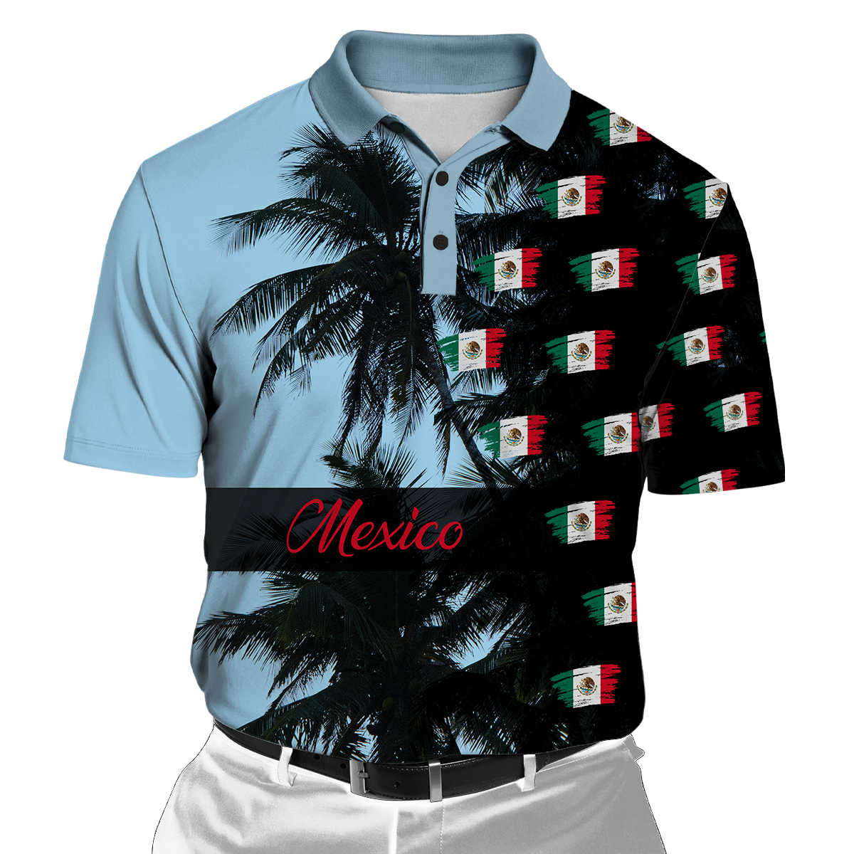 Mexico 3D All Over Printed Unisex Hoodie