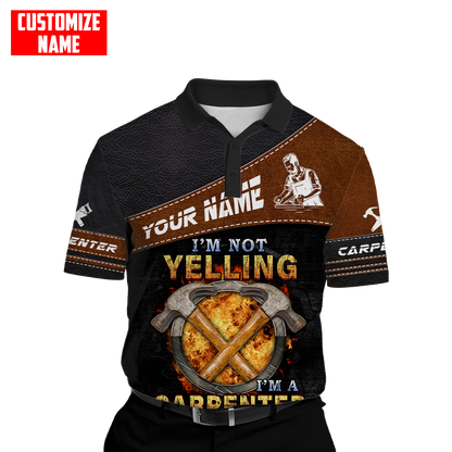 Personalized Name Carpenter 3D All Over Printed Unisex Shirts That's How We Talk