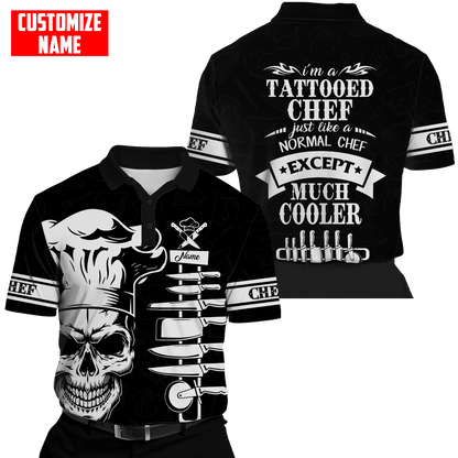 Custom Name Master Chef 3D All Over Printed Unisex Shirts
