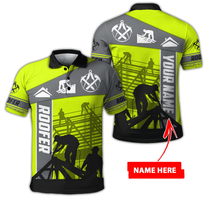 Customize Name Roofer 3D All Over Printed Unisex Shirts Pi22042101