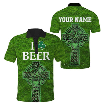 I Love Beer St.Patrick Day 3D Hoodie Shirt For Men And Women LAM