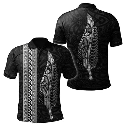Maori Silver Fern White 3D Printed Unisex Shirts