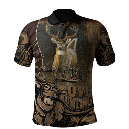 Deer Hunting 3D All Over Printed Shirts