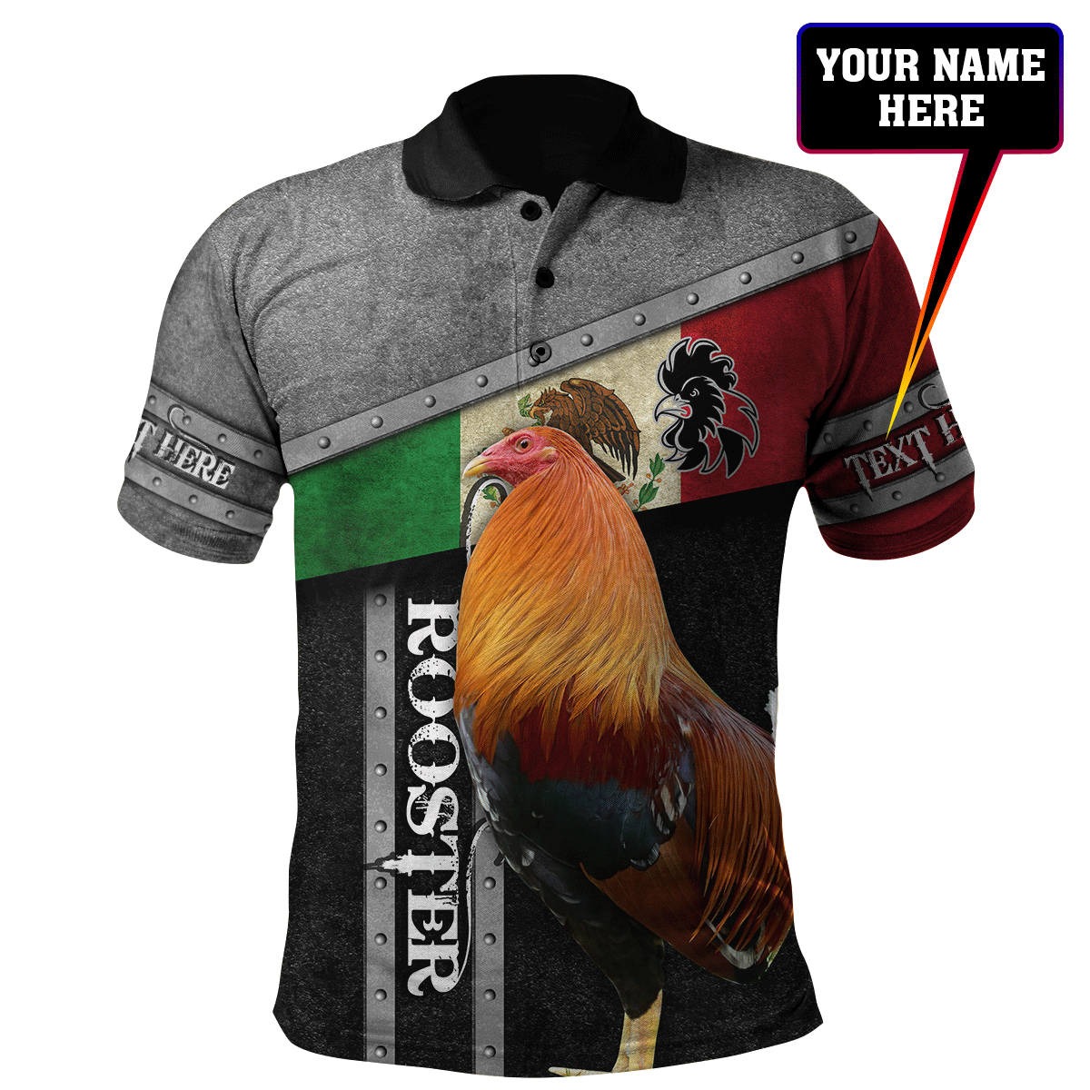 Personalized Rooster 3D Printed Unisex Shirts AM02062102