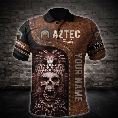 Personalized Name Aztec Pride 3D All Over Printed Hoodie