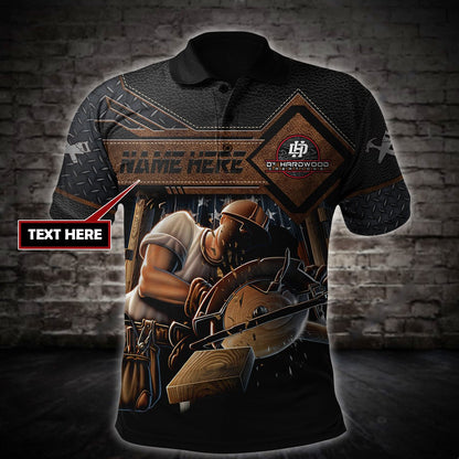 Personalized Name Carpenter 3D All Over Printed Unisex Shirts Custom