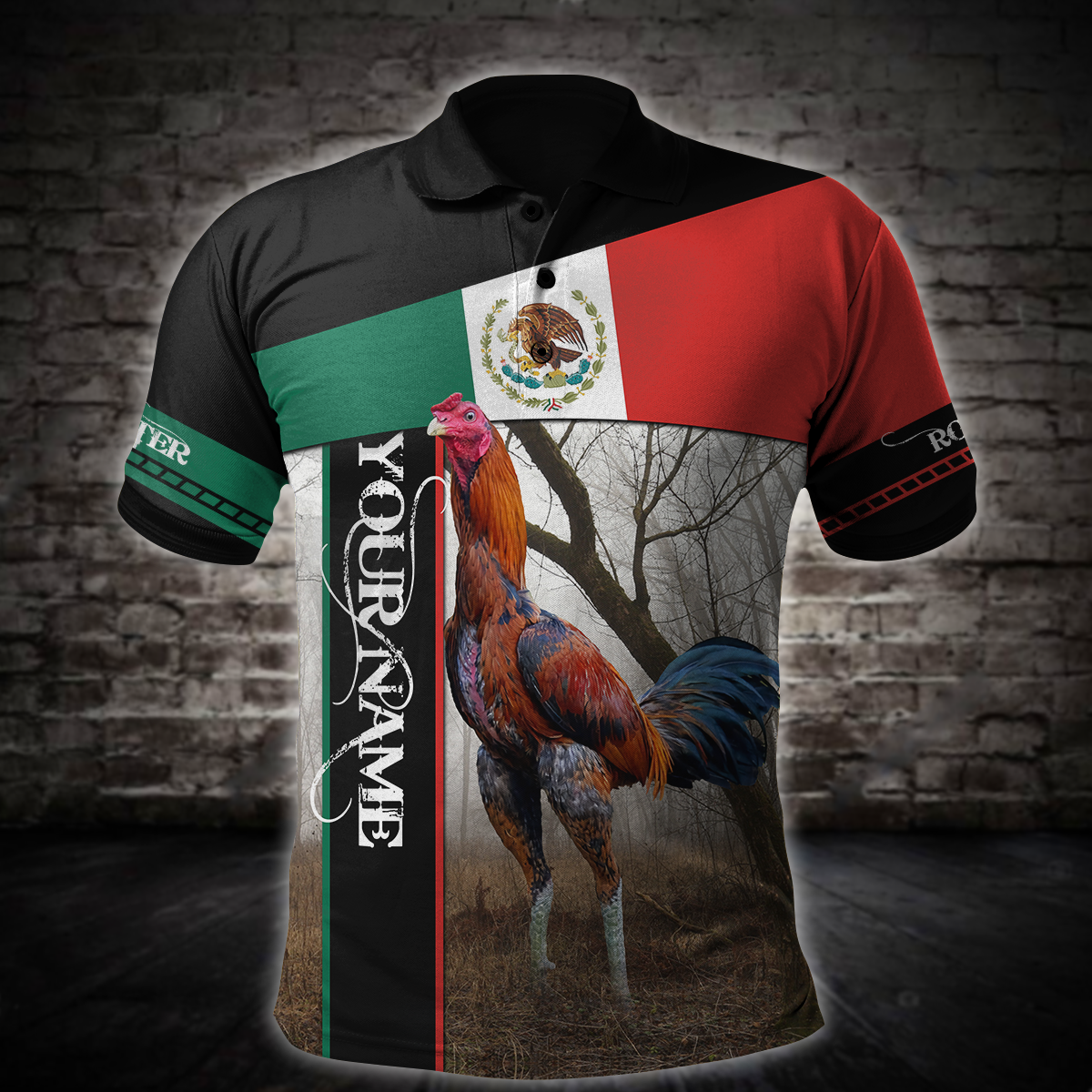 Personalized Rooster 3D Printed Unisex Shirts DA03062101