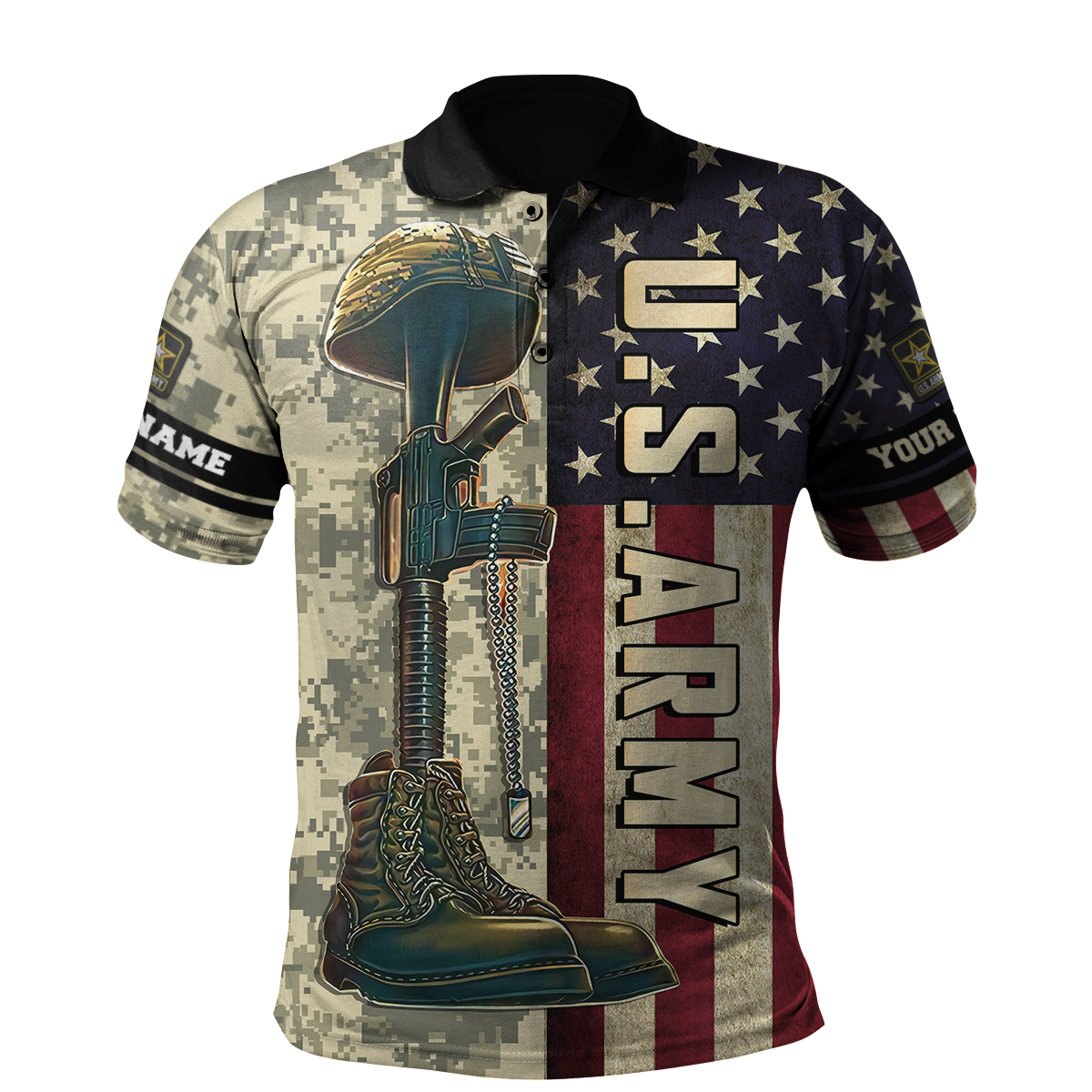 Personalized US Army 3D All Over Printed Shirts MH09062101